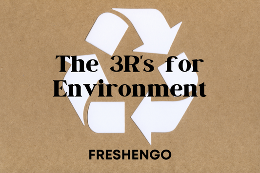 Reduce, Reuse and Recycle for the better future with FreshenGo