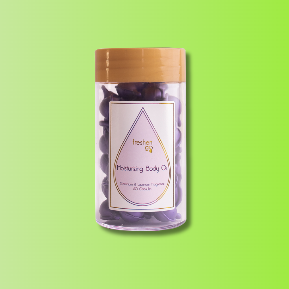 Almond Oil + Geranium & Lavender Fragrance