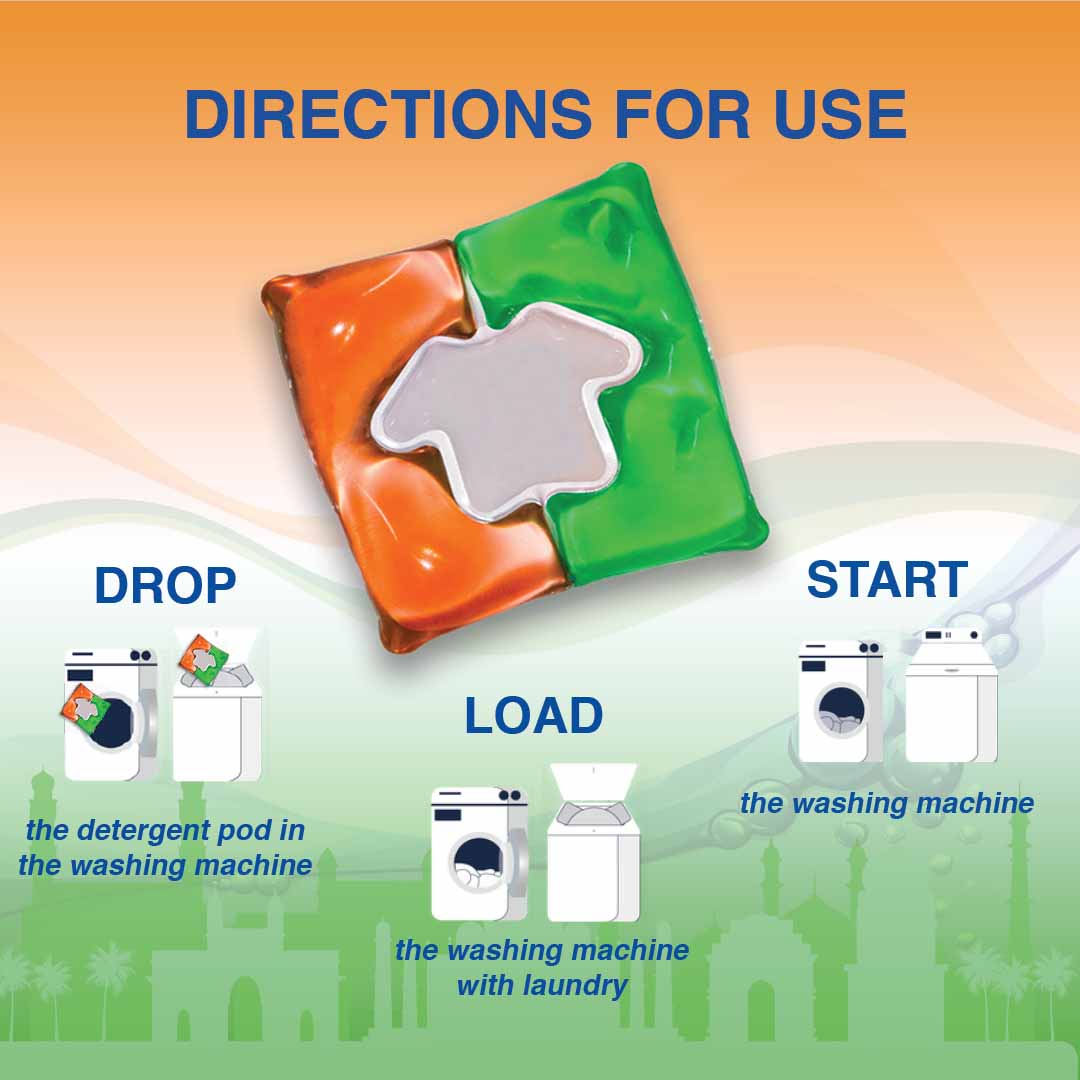 Freshengo UltraWash Laundry Detergent Pods | Multi-Chamber Pods for Stain Removal, Fabric Care & Long-Lasting Fragrance